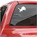 NFL Detroit Lions 8x8 White Team Logo Decal