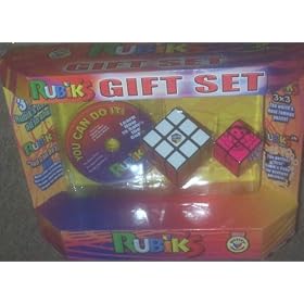 Rubiks Cube Gift Set with You Can Do It DVD by 