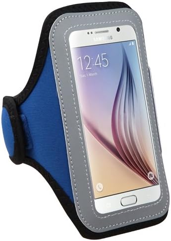 Supreme Workout Armband for ZTE Nubia Z11 Mini / Axon Mini / Blade D6 / Apex 3 / Qlux / Obsidian / Sonata / Overture / Maven / Grand / Nubia (Dark Blue)