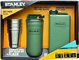 UPC 041604286735 product image for Stanley Adventure Stainless Steel Shots + 8oz Flask Gift Set Hammertone Green | upcitemdb.com