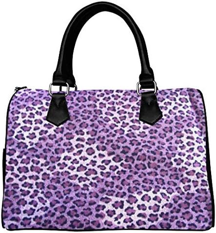 iHomeStore Custom Animal Print Leather Canvas Handbag /Tote Bag /Shoulder Bag for Women(Twin Sides)