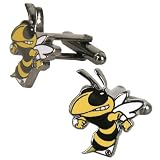 Georgia Tech Yellow Jackets Team Logo Cufflinks