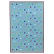 Circo Multi Dot Aqua Rug - 48x70"