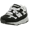 New Balance Infant/Toddler KJ992I Running Shoe,Black,2 M