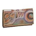 Anuschka Checkbook Wallet - Abstract Classic