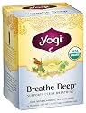 Yogi Tea Relieve, Organic Breathe Deep, Tea Bags, 16-Count Boxes (Pack of 6)  [Amazon Frustration-Free Packaging]