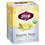 Yogi Tea Relieve, Organic Breathe Deep, Tea Bags, 16-Count Boxes (Pack of 6)