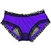 EPYA Sexy Women's Lace Panties Underwear Briefs Purple, One Size