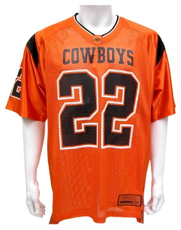 Buy Oklahoma State Cowboys Mens Rivalry Printed Football Jersey by Colosseum Athletics