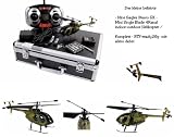 * NINE EAGLES BRAVO SX MINI – 4KANAL 3D HELIKOPTER 2,4GHZ IM ALUKOFFER RTF + 2X LIPO