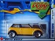 MINI COOPER Mattel Hot Wheels 2002 1:64 Scale First Editions 2001 Yellow Mini Cooper Die Cast Car #040