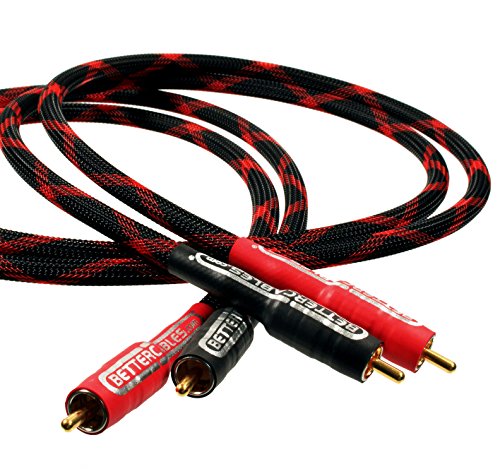 3.28 feet (1 meter) better cables rca cables - stereo p…