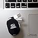 Recoil Automatic Cord Winder for Headphones, USB Cables and Phone, Tablet and Reader Chargers. No More Tangled Cords! The Original Retractable Cord Organizer. Black, Size Medium