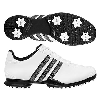 Buy adidas Ladies Driver May S Golf Shoes - White Black White by adidas