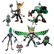 Ratchet and Clank Series 1 Action Figure Set