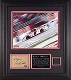 Kasey Kahne - 2006 Golden Corral 500 Champion - Framed 17x15 Photo w/Race Winning Used Tire
