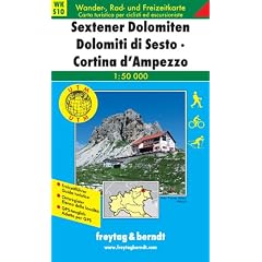 Sextener Dolomiten - Dolomiti di Sesto - Cortina d'Ampezzo. Wanderkarte. 1 : 50 000. (WKS 10): Sextener Dolomiten (Sesto Dolomitiche), Ampezzo, Marmarole
