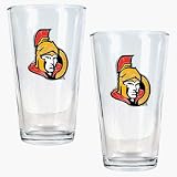 Ottawa Senators 2 Piece Pint Ale Glass Set