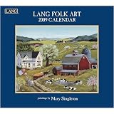 Lang Folk Art 2009 Wall Calendar