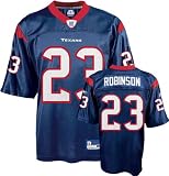 Dunta Robinson Navy Houston Texans Youth NFL Replica Jersey