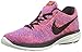 Nike Women's Wmns Flyknit Lunar3, HYPER ORANGE/BLACK-RACER BLUE