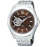 Pulsar Mens 21 Jewel Mechanical Self-Winding Battery-Free Automatic Stainless-Steel Bracelet... by Pulsar