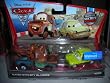 DISNEY PIXAR CARS 2 MATERS SECRET MISSION MATER WITH SPY GLASSES ACER THE PACER 2 PACK EXCLUSIVE VEHICLE DIECAST VHTF NEW 1:55