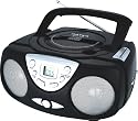 Mat&eacute;a - Box-105 - Lecteur audio portable CD/mp3/wma - Radio - Port USB - Noir