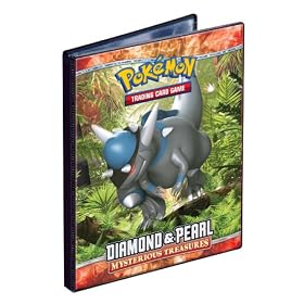 Ultra PRO Pokemon DIAMOND & PEARL Mysterious Treasures - Combo Album - 4 POCKET PORTFOLIO (Pokemon Trading Card Album / Binder)