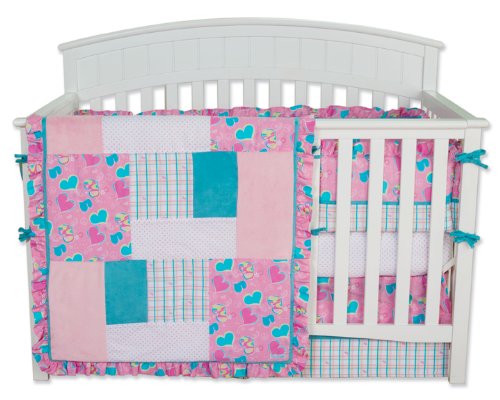 Trend Lab Groovy Love 4 Piece Crib Bedding Set