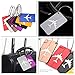 Hibate Metal Luggage Tags Suitcase Bag Labels Baggage Accessories- Set of 7