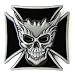 Skull and Maltese Cross Buckle