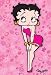 Betty Boop (Flowers) Art Poster Print - 24 X 36