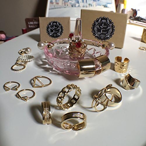 Sunjewel chain cuff ring style knuckle ring