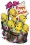 Fridgedoor Easter Baby Ducks in Basket Magnet