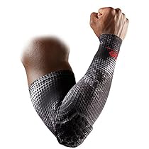 McDavid Single Hex Shooter Arm Sleeve, X-Small, MGrid
