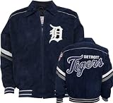 Detroit Tigers Suede Varsity Jacket