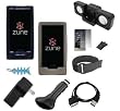 10 in 1 Accessory Combo for Microsoft Zune HD 16GB / 32GB Series: Includes Clear Crystal Snap On Hard Case + Smoke Silicone Skin Case + LCD Screen Protector + Black Belt Clip + Armband + USB Home / Travel Charger, USB Car Charger, USB 2in1 Data Sync Cable, Mini Foldable Speakers and Light Blue Fishbone Style Keychain