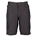 Zoic Men's Ether Plaid Mountain Bike Shorts with RPL Liner (Black Plaid, X-Large)
