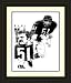 Chicago Bears Framed Dick Butkus Chicago Bears By Michael Mellett NFL Football Image