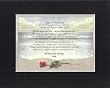 Personalized Touching and Heartfelt Poem for Anniversries - Happy Wedding Anniversary to the Wonderful Woman I Married . . . Poem on 11 x 14 inches Double Beveled Matting