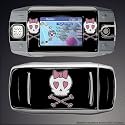 Sidekick ID pink bow skull Gel skin skid-g68
