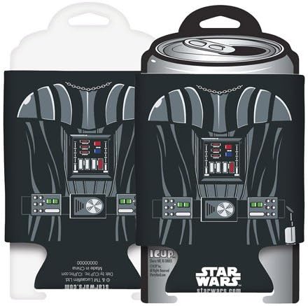 ICUP Star Wars Darth Vader Character Huggie/Koozie, Clear