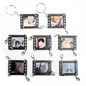 Full Metal Alchemist Cinematic Keychain Gashapon (Set of 8) [Toy]