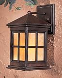 Minka Lavery Lights 8561-51-PL Wall Light Brass Dark Sky Energy Star Outdoor Lighting