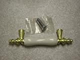 3 Center to Center Drawer Pull Polished Brass
