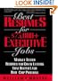 Best Resumes for $75,000+ Executive Jobs
