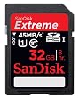 SanDisk Extreme 45MB/s 32GB SDHC Card (SDSDX-032G-AFFP)