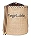 Kitchen Craft Natural Elements Hessian Vegetable Preserving Bag With Blackout