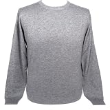 Royal Cashmere RC 900 Girocollo Uomo Light Grey Crewneck Men's Sweater